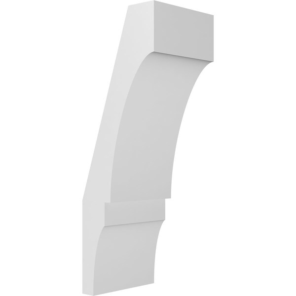 Ekena Millwork 6-in. W x 6-in. D x 18-in. H Balboa Architectural Grade PVC Knee Brace BRCP06X06X18BOA - main